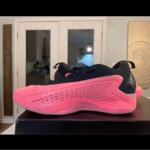 Adidas Black Athletic Sneakersanthony Edwards Basetball Shoes